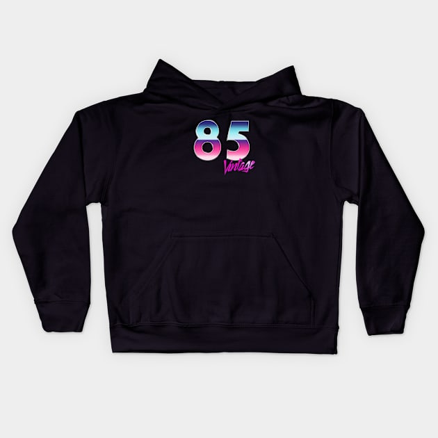 1985 Kids Hoodie by spicytees